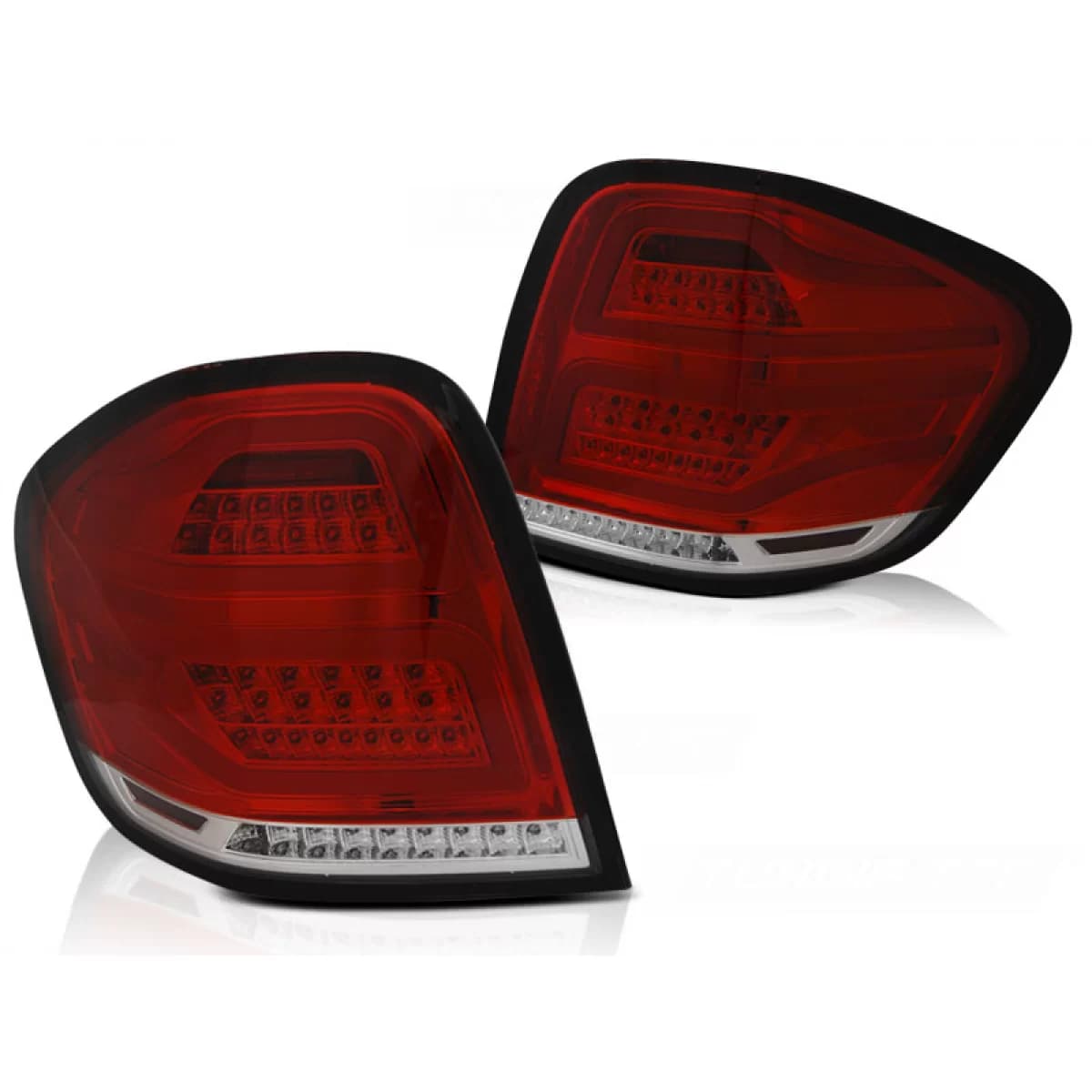 LED BAR TAIL LIGHTS RED WHIE fits MERCEDES M-KLASA W164 05-08