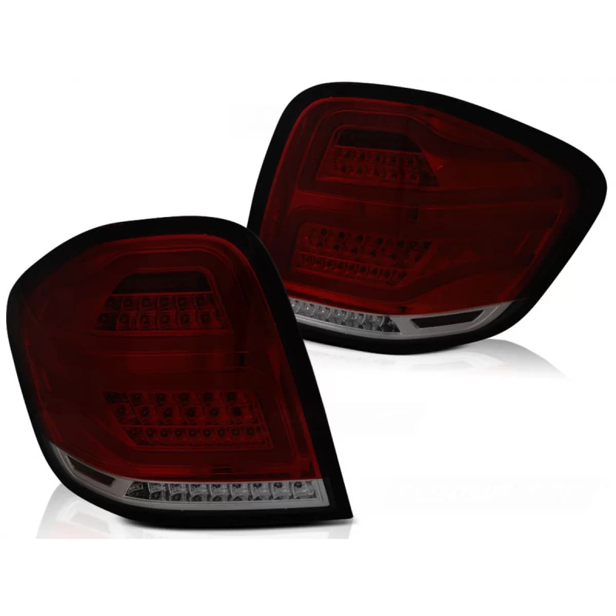 LED BAR TAIL LIGHTS RED SMOKE fits MERCEDES M-KLASA W164 05-08