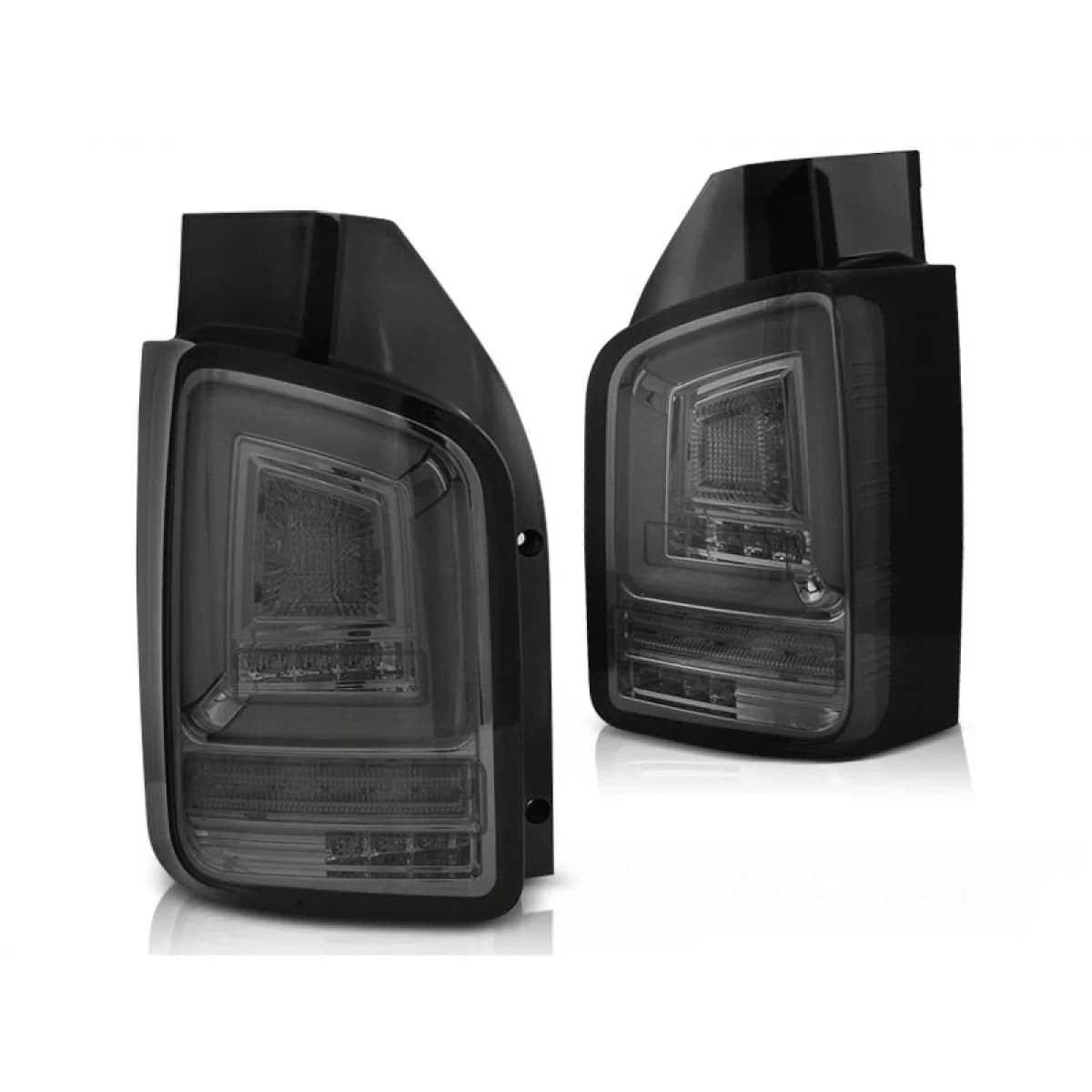 LED BAR TAIL LIGHTS SMOKE SEQ fits VW T5 04.03-09