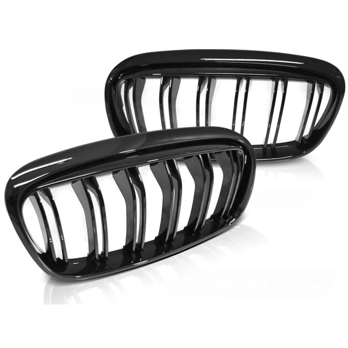 GRILLE GLOSSY BLACK DOUBLE BAR fits BMW F45/F46 14-18