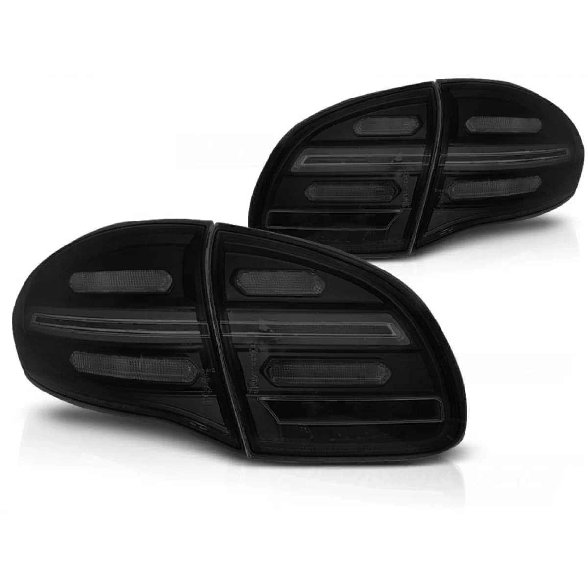 LED BAR TAIL LIGHTS SMOKE SEQ fits PORSCHE CAYENNE 10-15