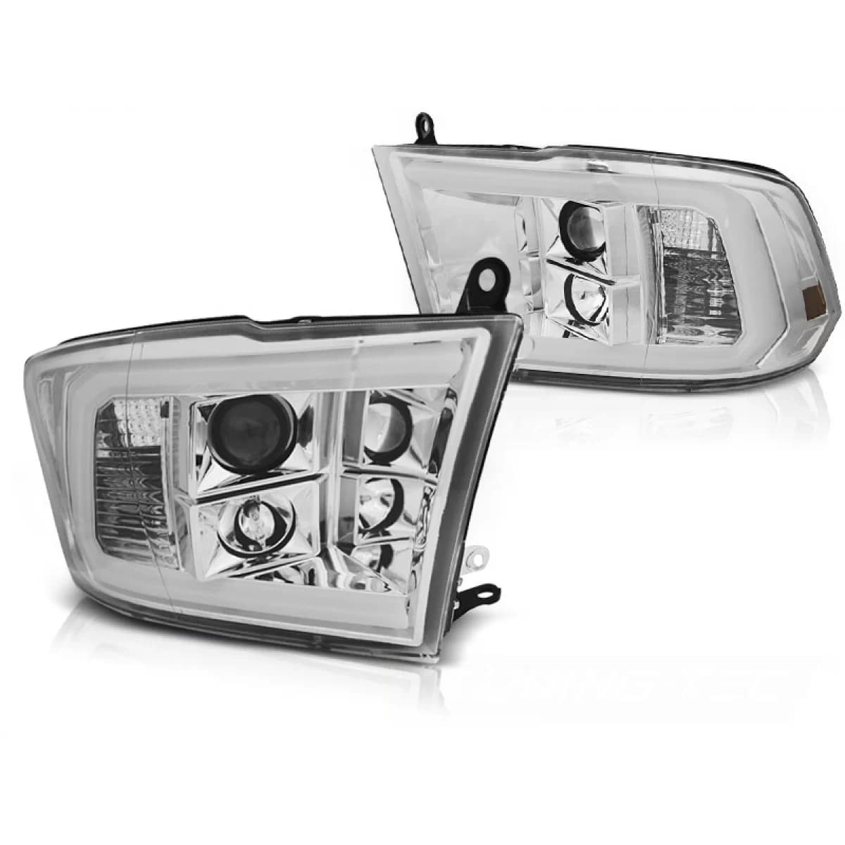 DODGE RAM 09-18 TUBE LIGHT CHROME