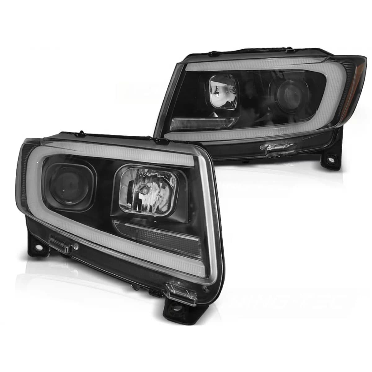 CHRYSLER JEEP GRAND CHEROKEE 11-13 BLACK TUBE LIGHT SEQ