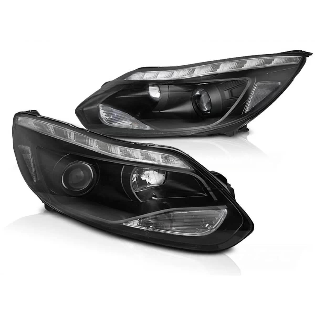FORD FOCUS MK3 11- 10.14 LED BLACK