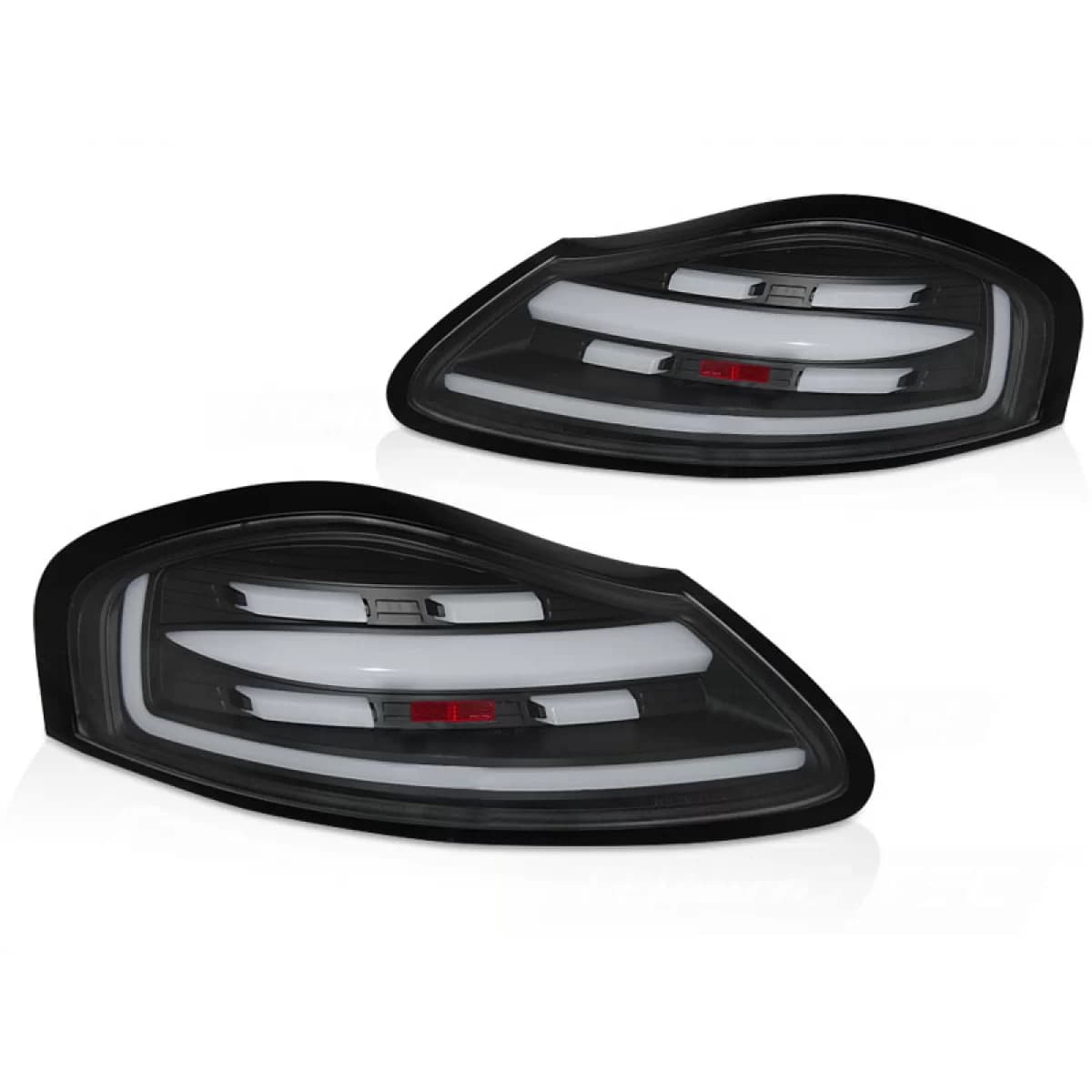 LED BAR TAIL LIGHTS BLACK SEQ fits PORSCHE BOXSTER 986 96-04
