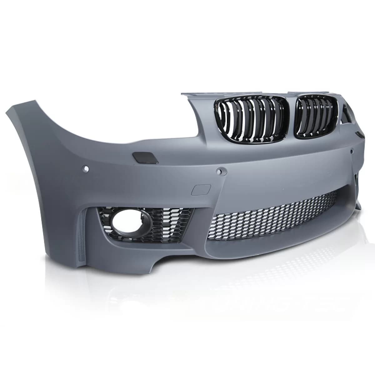 FRONT BUMPER SPORT COUPE STYLE PDC fits BMW E81/82/87/88 04-13