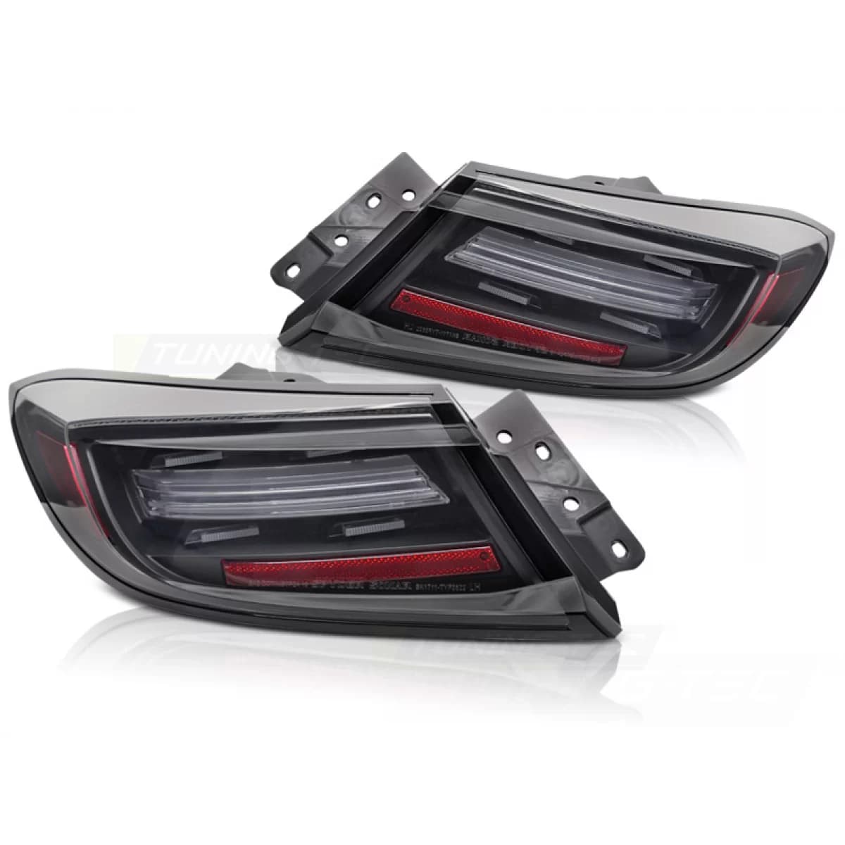 LED BAR TAIL LIGHTS BLACK SEQ fits TOYOTA GR86 21-