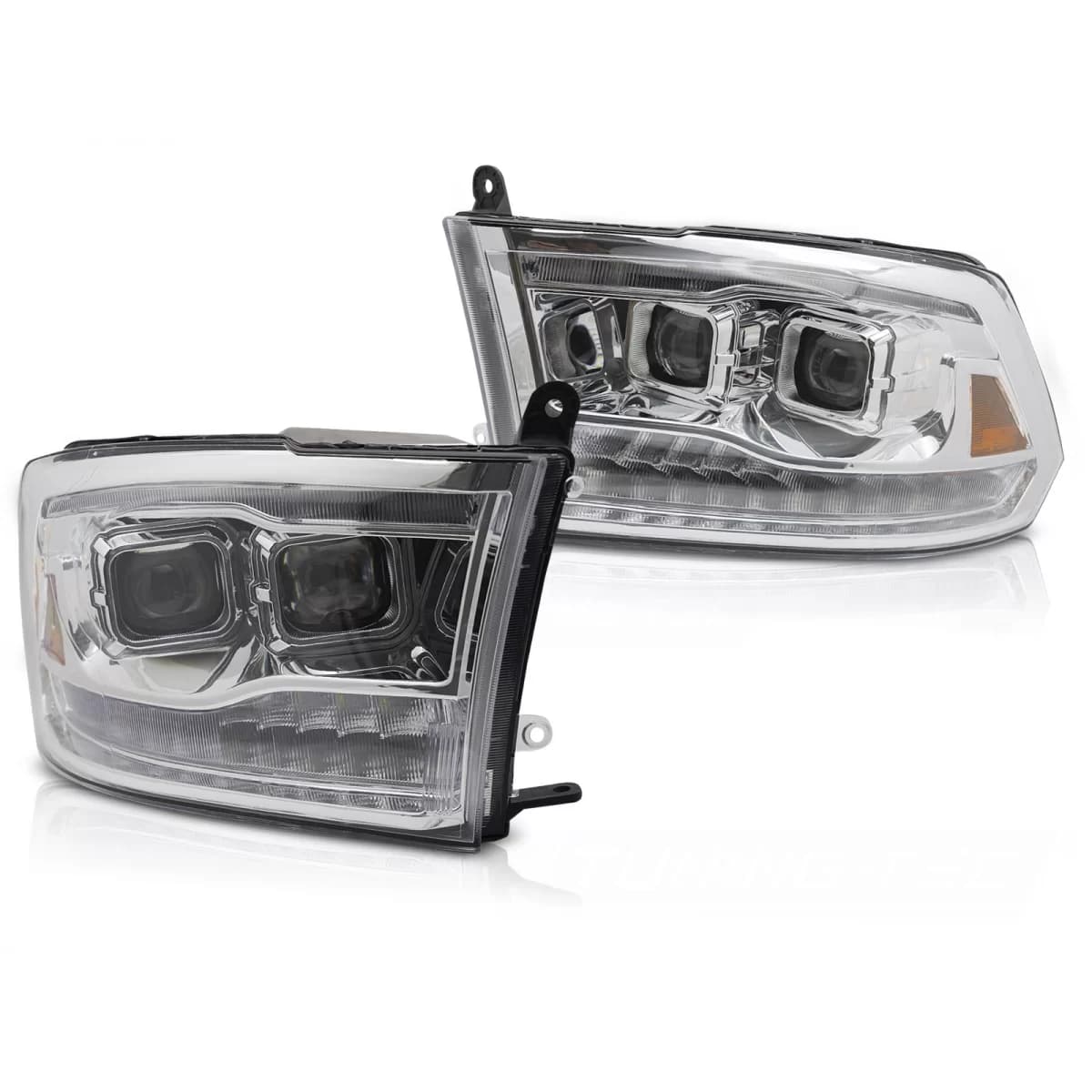 DODGE RAM 09-18 DOUBLE CHROME