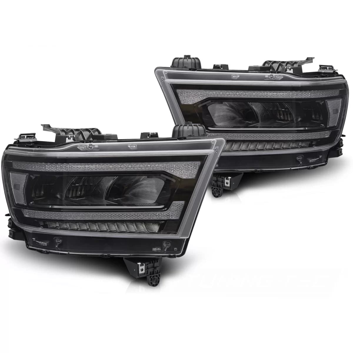 LED HEADLIGHTS DRL SEQ fits DODGE RAM 19-22