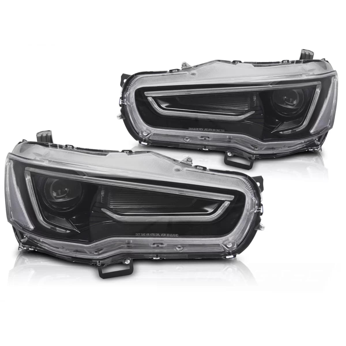 MITSUBISHI LANCER 8 08-16 TUBE LIGHT BLACK