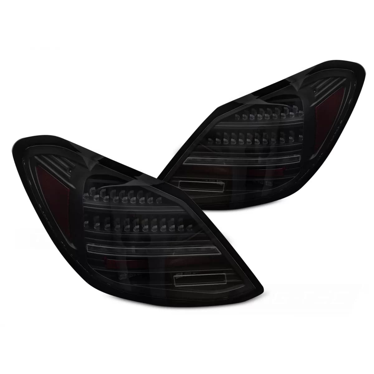 LED TAIL LIGHTS SMOKE SEQ fits MERCEDES C-CLASS W205 14-21