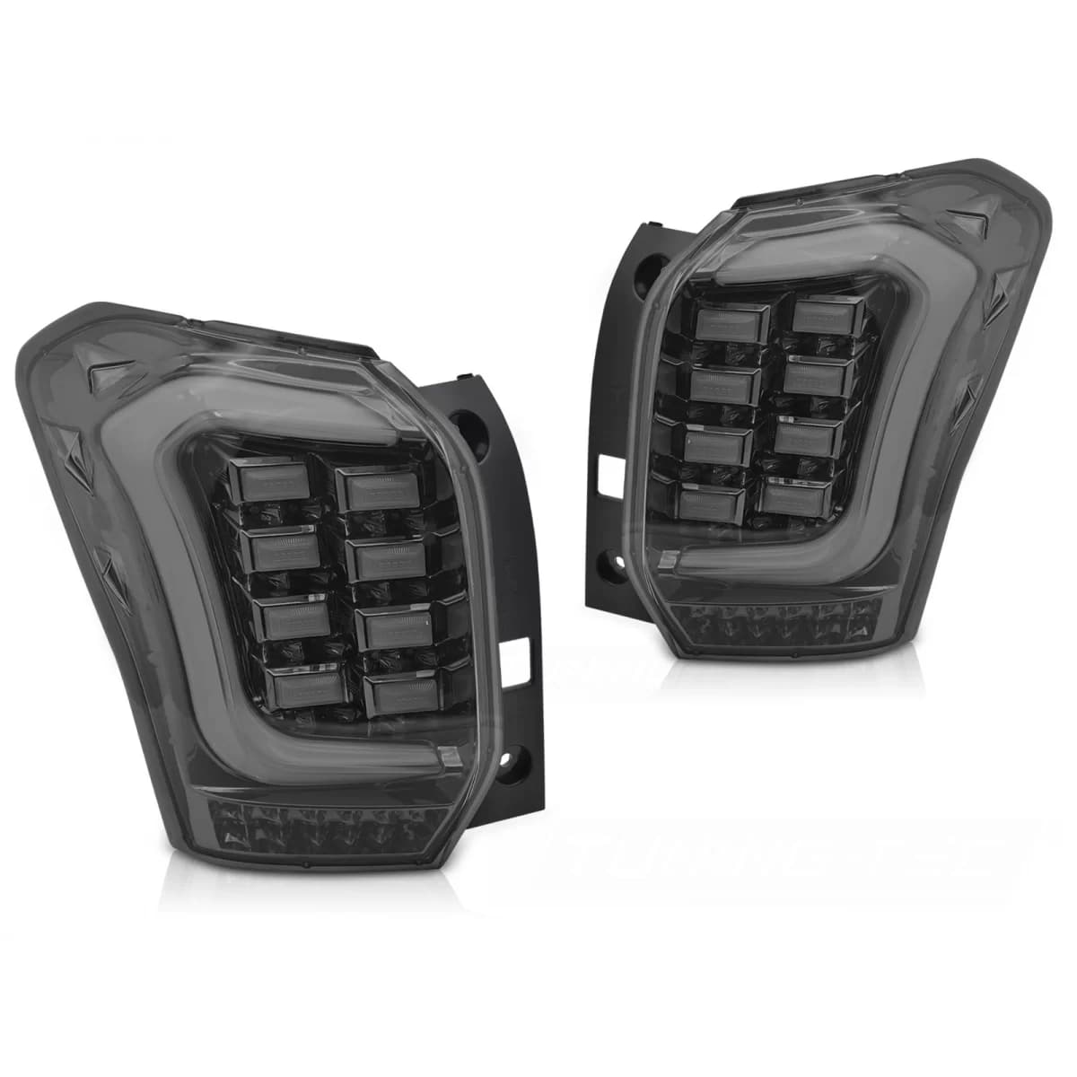 LED BAR TAIL LIGHTS SMOKE fits SUBARU FORESTER IV 13-18