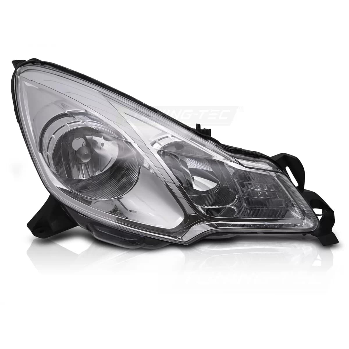 HEADLIGHT CHROME RIGHT SIDE TYC fits CITROEN C3 09-12