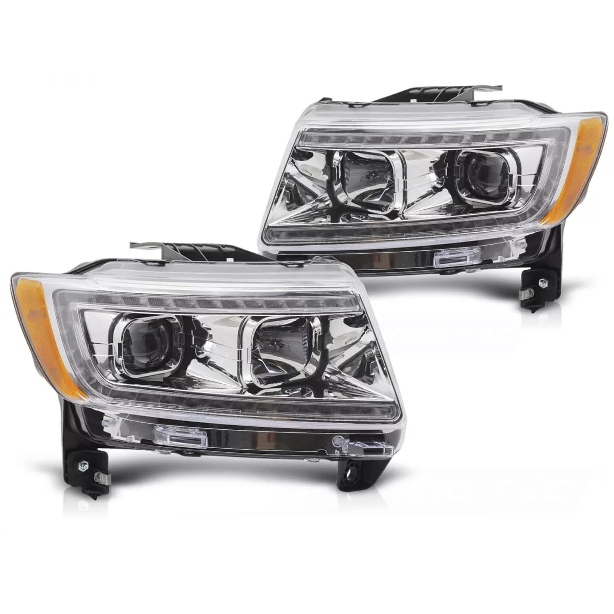 CHRYSLER JEEP GRAND CHEROKEE 11-13 TUBE LIGHT CHROME