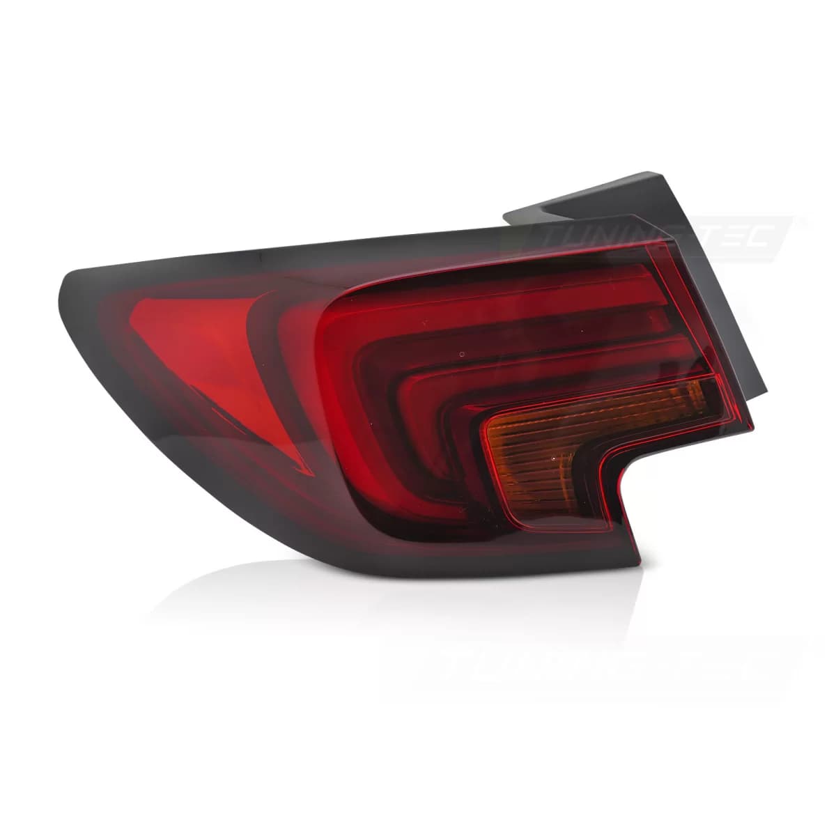 LED TAIL LIGHT RED SMOKE LEFT SIDE TYC fits OPEL ASTRA K 15-19 HB