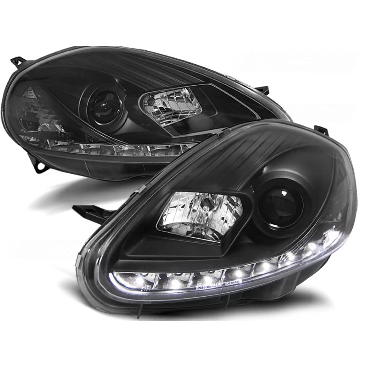 FIAT GRANDE PUNTO 08-09 DAYLIGHT BLACK