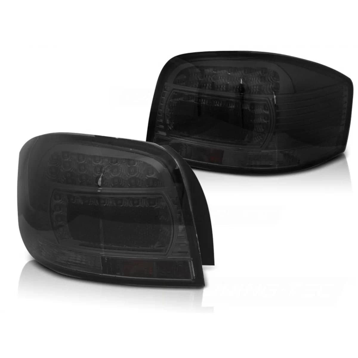 LED TAIL LIGHTS SMOKE fits AUDI A3 05.03-08