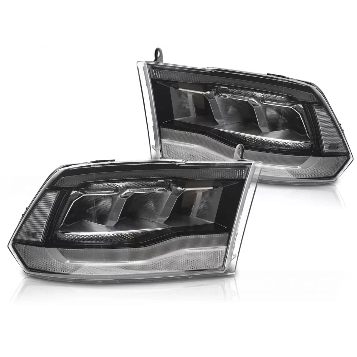LED HEADLIGHTS DRL fits DODGE RAM 09-18