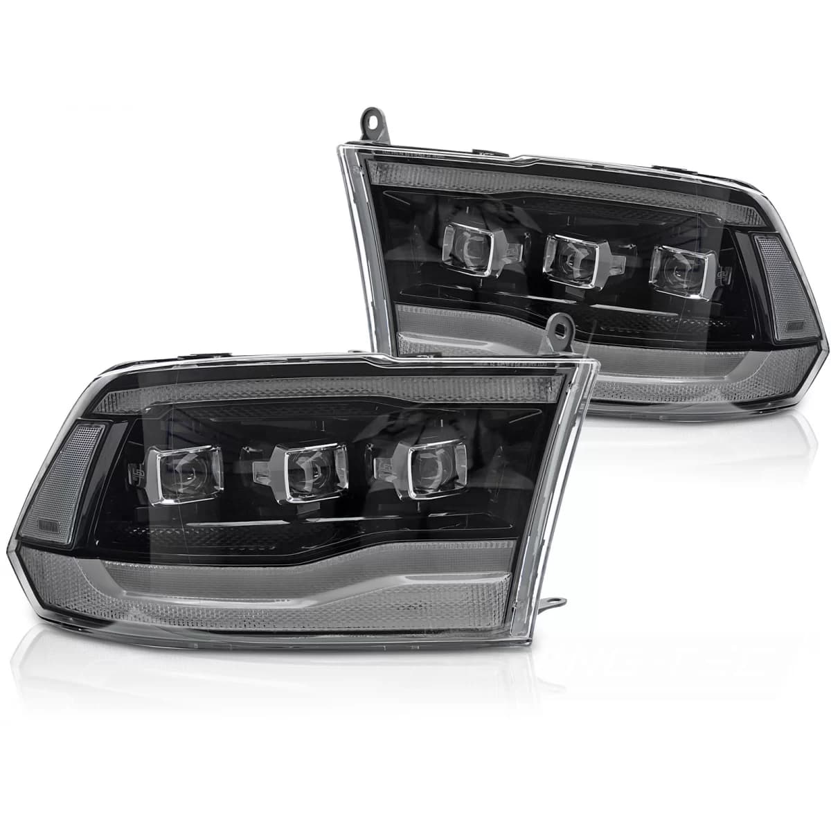 DODGE RAM 09-18 LED BLACK