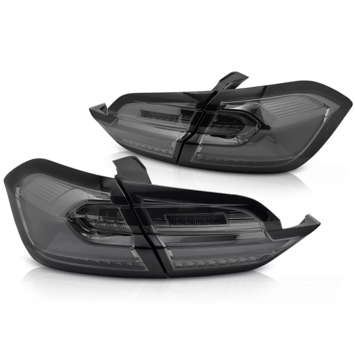 LED TAIL LIGHTS SMOKE fits FORD FIESTA MK8 17-21 HATCHBACK