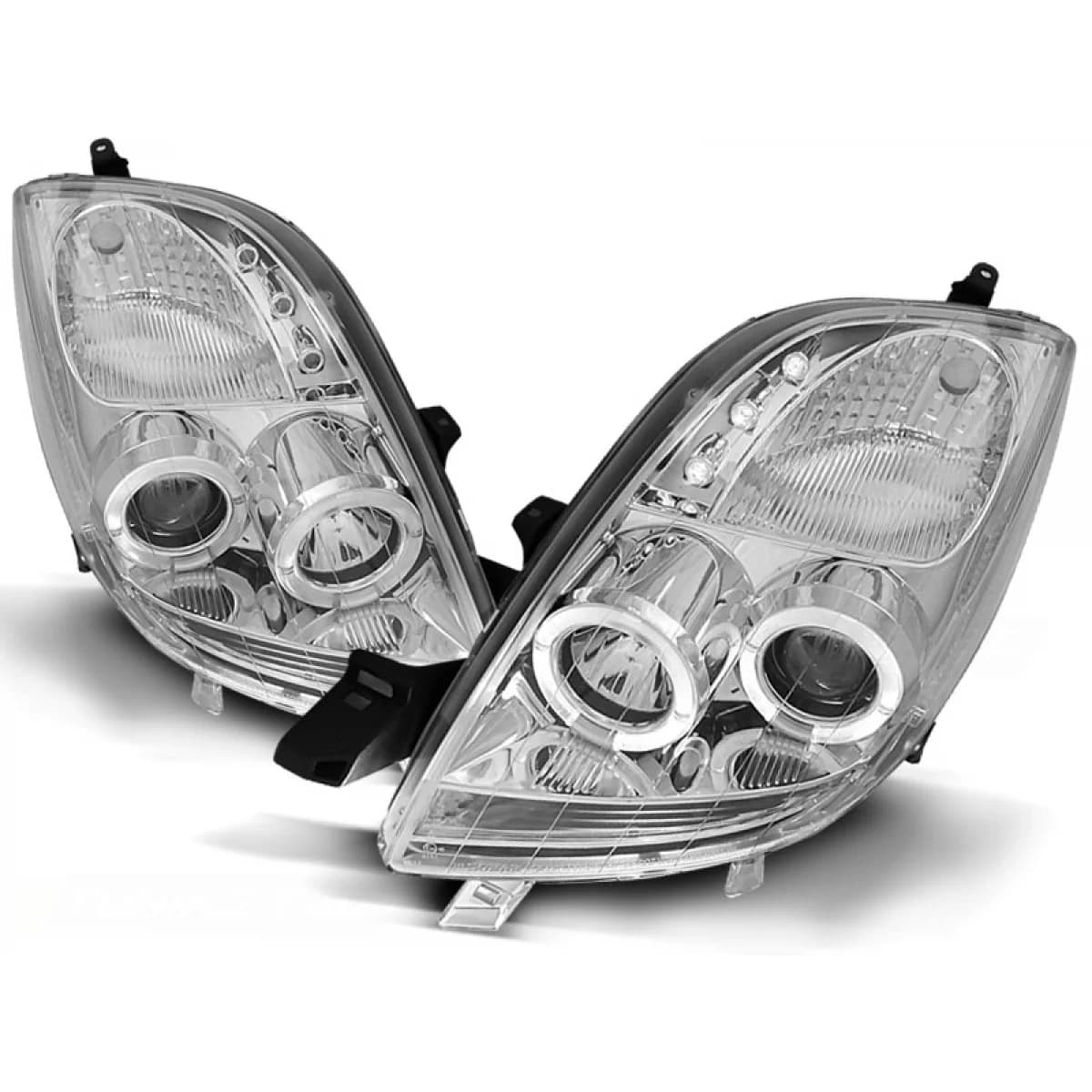 TOYOTA YARIS 06-09 ANGEL EYES CHROME