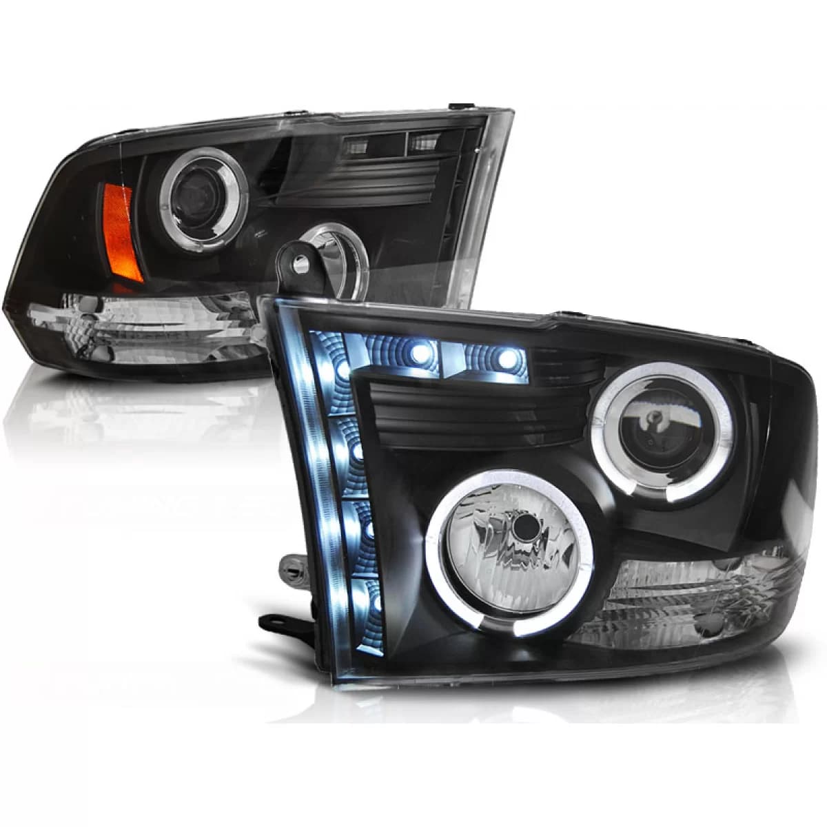 DODGE RAM 09-18 ANGEL EYES BLACK