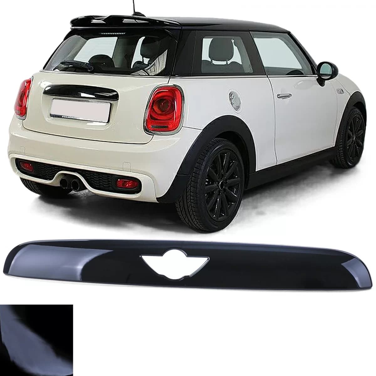 Tailgate Handle Cover Gloss Black suitable for Mini F55 F56 F57 13-17