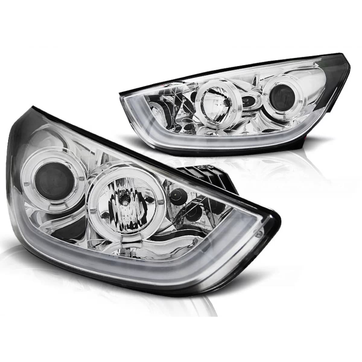 HYUNDAI TUCSON IX35 10-13 CHROME TUBE LIGHT