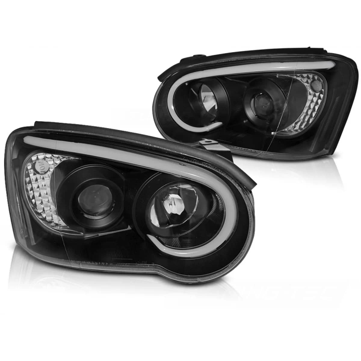 SUBARU IMPREZA II GD 03-05 TUBE LIGHT BLACK
