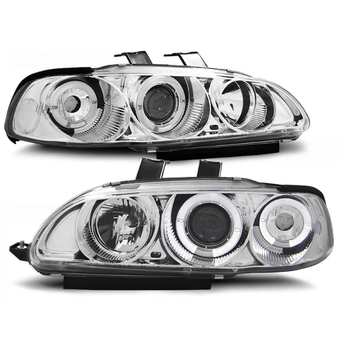 HONDA CIVIC 09.91-08.95 2D/3D ANGEL EYES CHROME