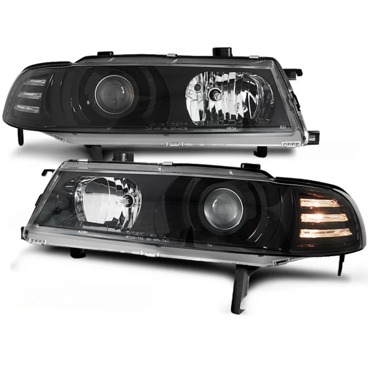 HONDA PRELUDE 02.92-01.97 ANGEL EYES BLACK
