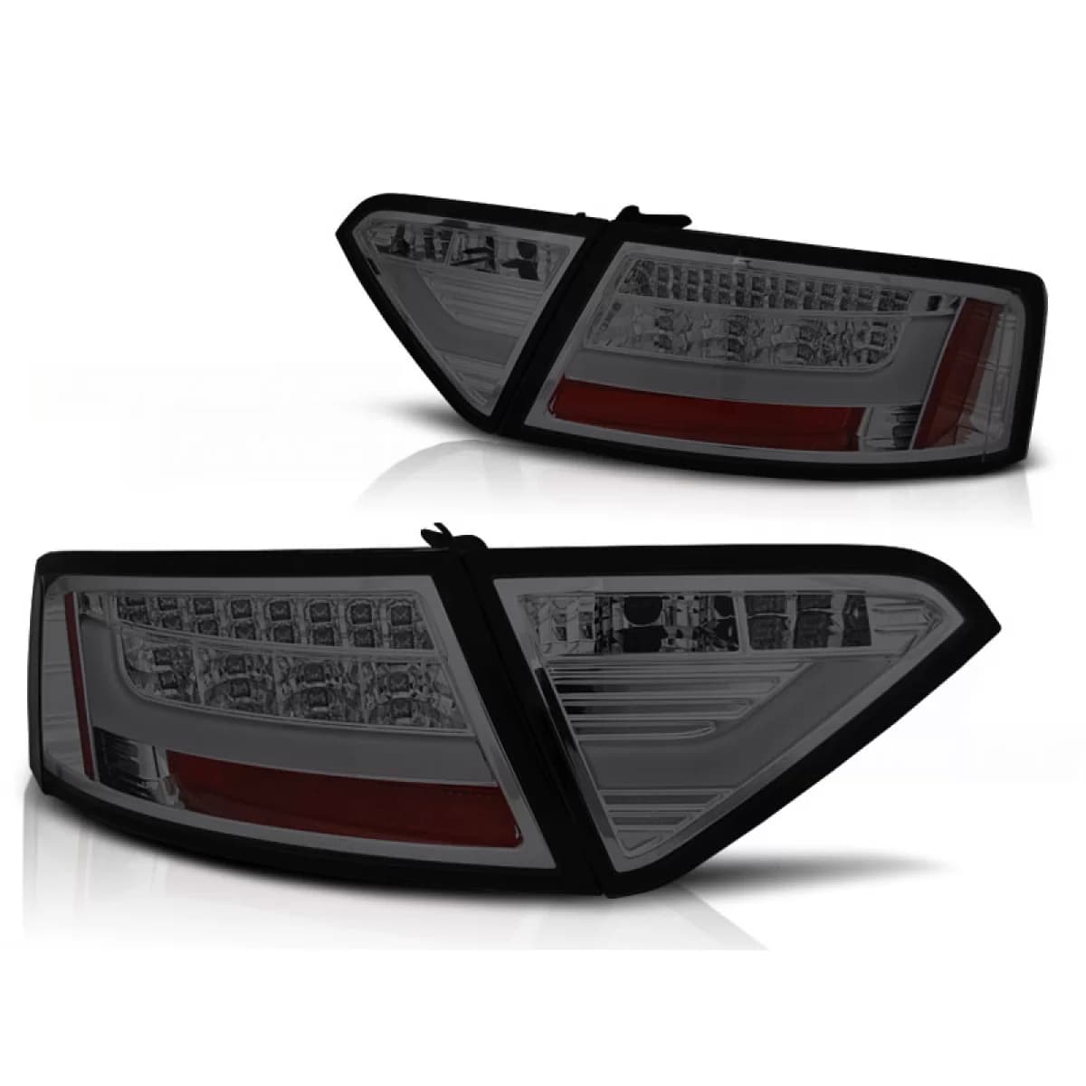LED BAR TAIL LIGHTS SMOKE fits AUDI A5 07-06.11