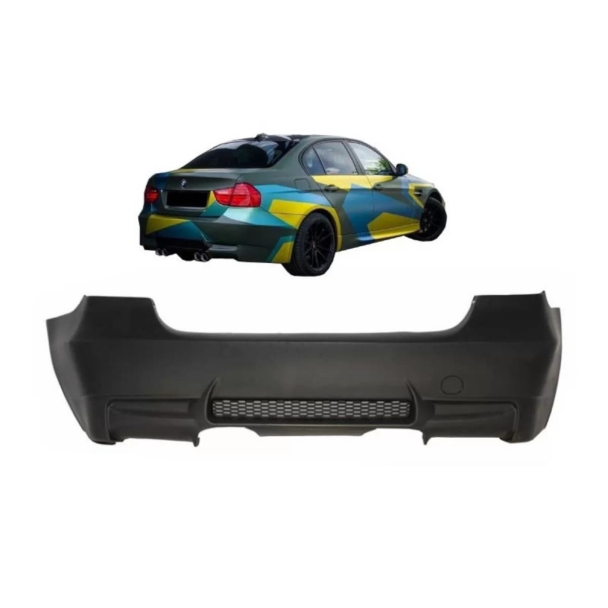 Rear Bumper suitable for BMW 3 E90 05-11 M3 Look