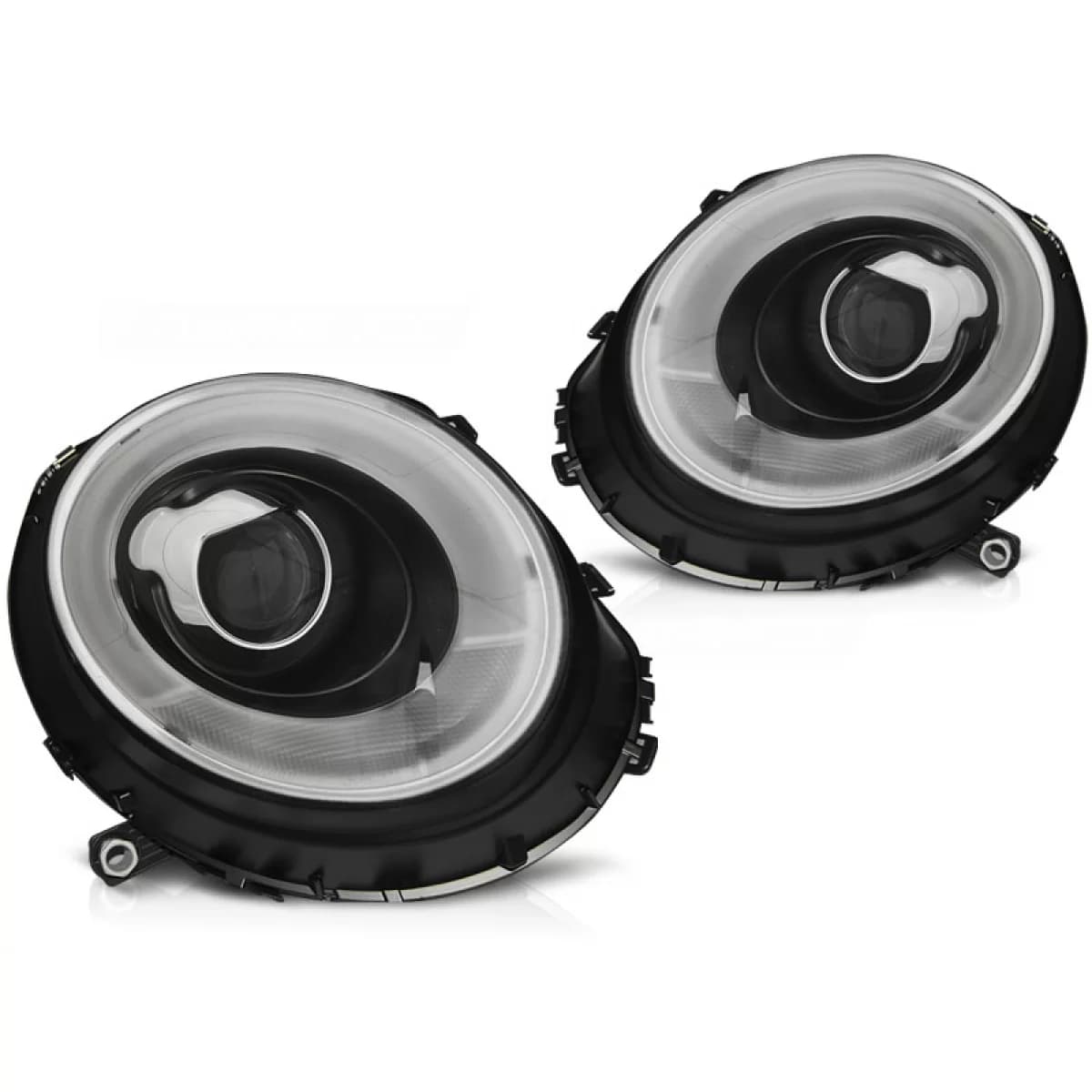 HEADLIGHTS TUBE LIGHTL BLACK fits BMW MINI (COOPER) 06-14