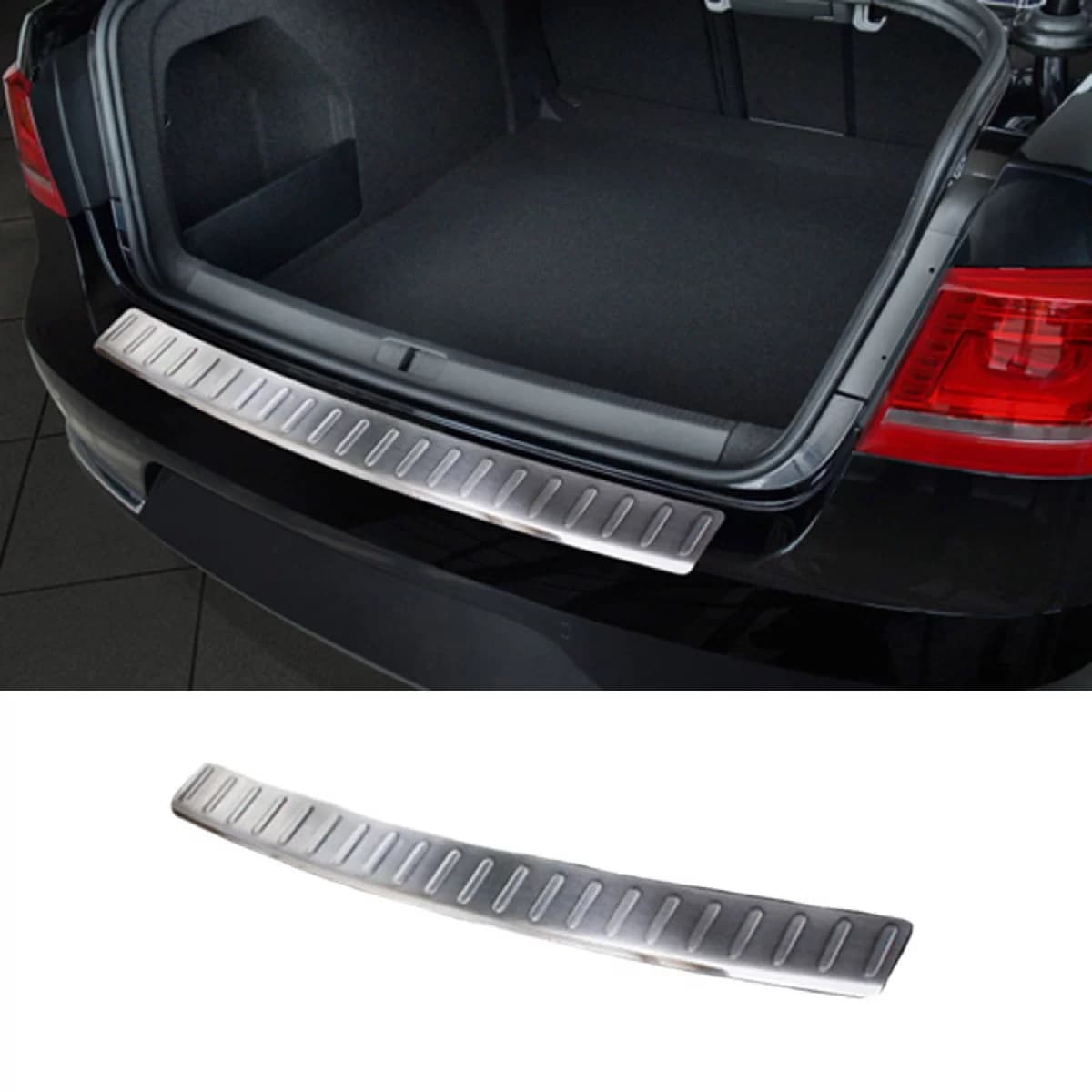 Rear Bumper Protector suitable for VW Passat B7 11-15 Steel