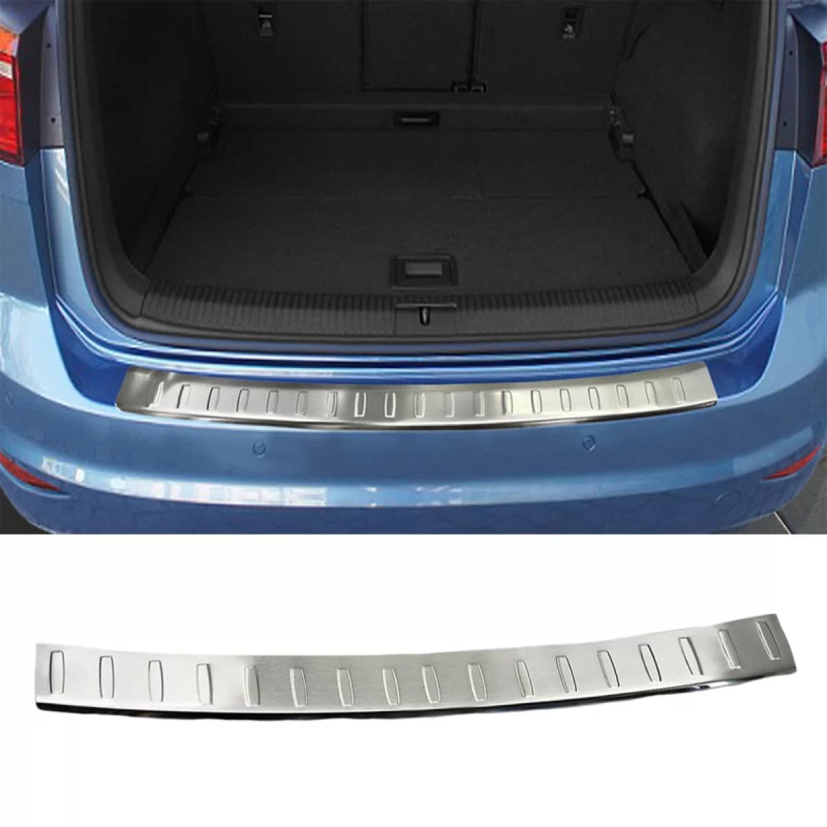 Rear Bumper Protector suitable for VW Golf VI (6) Plus 09-12 Steel
