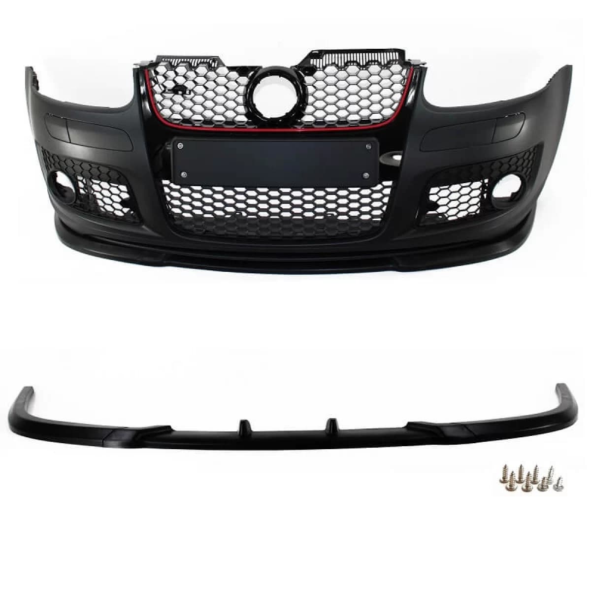 Front Spoiler Universal Lip Spoiler CUP 2.0 Cupra Look From Abs Plastic 3pc