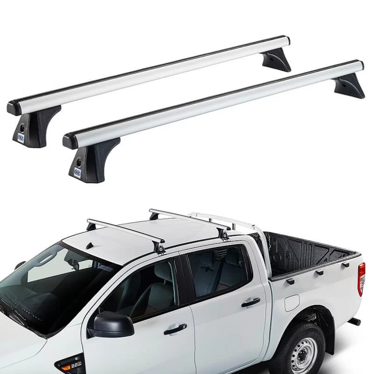 Roof Bars Aluminum CRUZ 924-717 Oplus AT-133cm Silver 2 Pieces