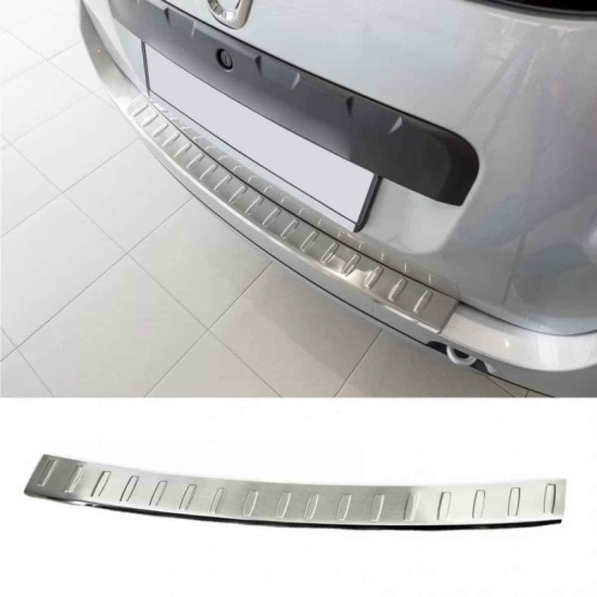 Rear Bumper Protector suitable for Dacia Duster 10-17 "Wide Model" Steel