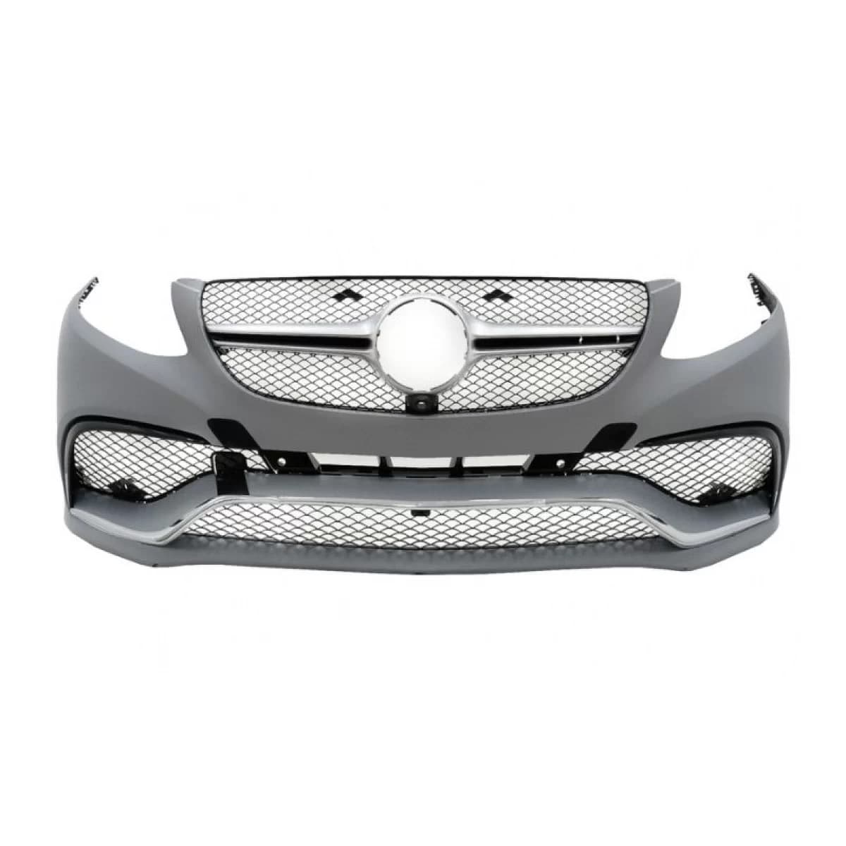 Front Bumper suitable for Mercedes-Benz GLE Coupe C292 2015-2019 GLE63 A Design Look With Grill