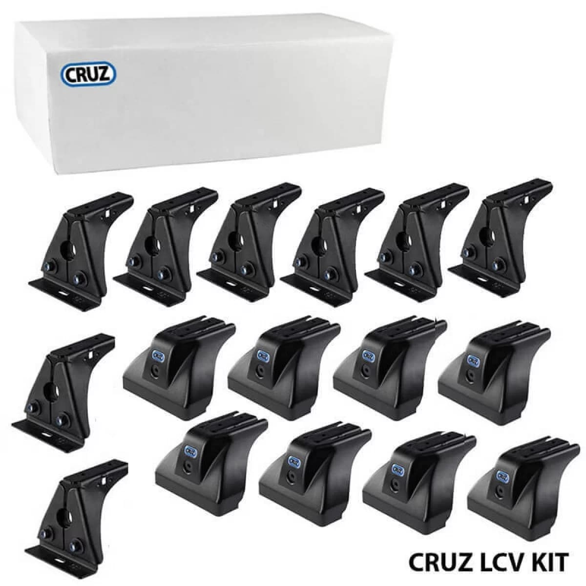 Fixation Kit suitable for Roof Bars & Racks CRUZ LCV 934-521 suitable for VW ID.Buzz 2022+ Set of 8 Pieces