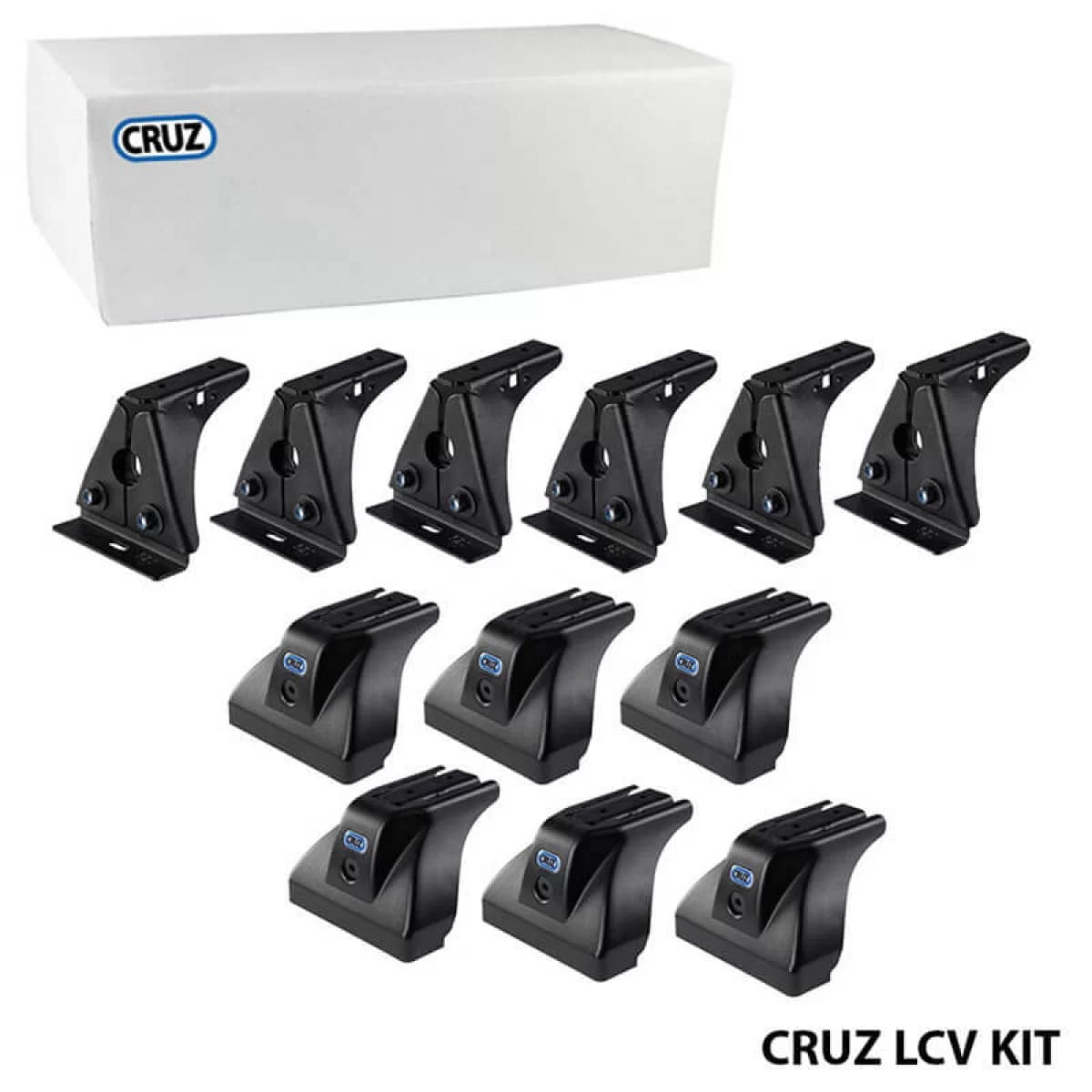 Fixation Kit suitable for Roof Bars & Racks CRUZ LCV 934-450 suitable for VW ID.Buzz 2022+ Set of 6 Pieces