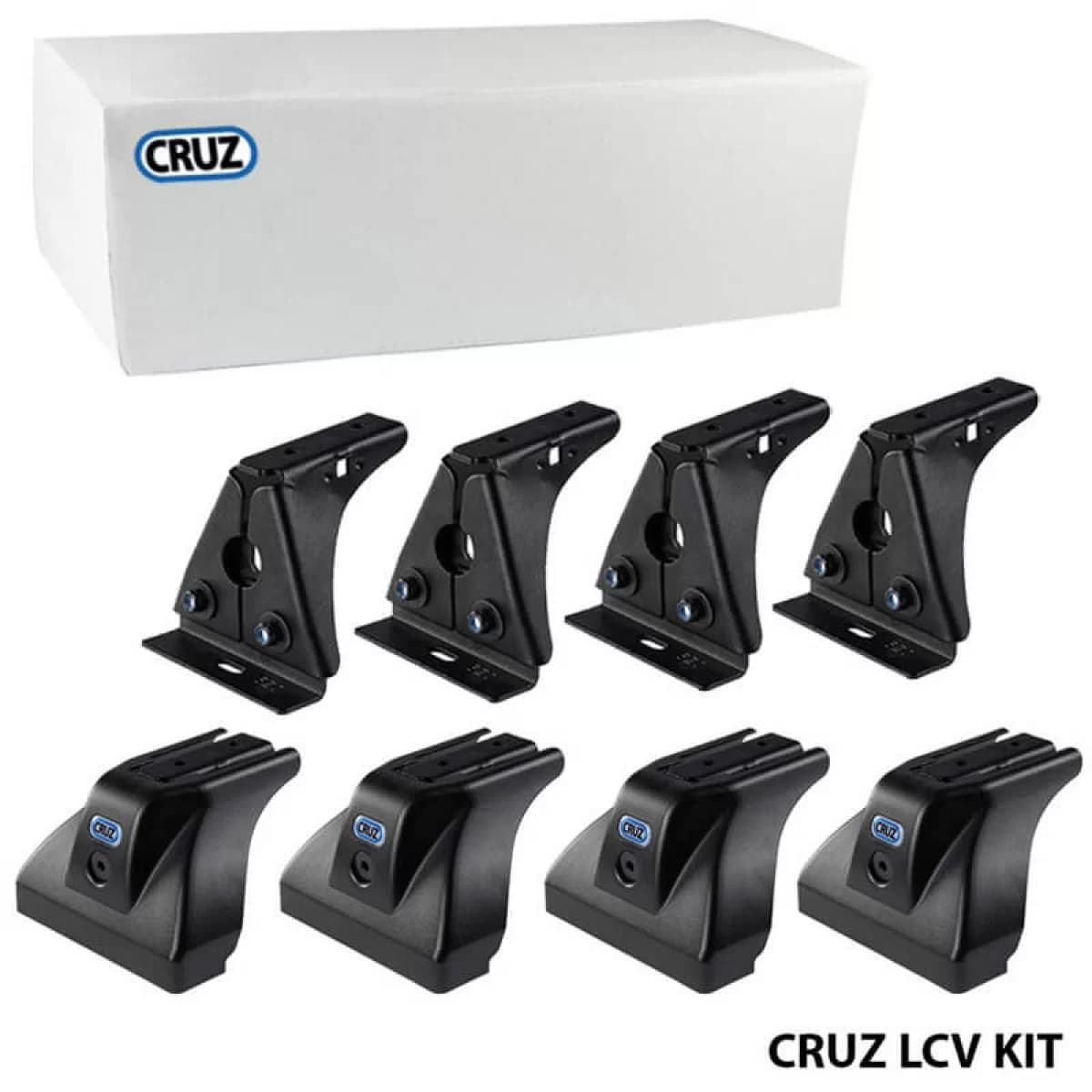 Fixation Kit suitable for Roof Bars & Racks CRUZ LCV 934-350 suitable for VW ID.Buzz 2022+ Set of 4 Pieces