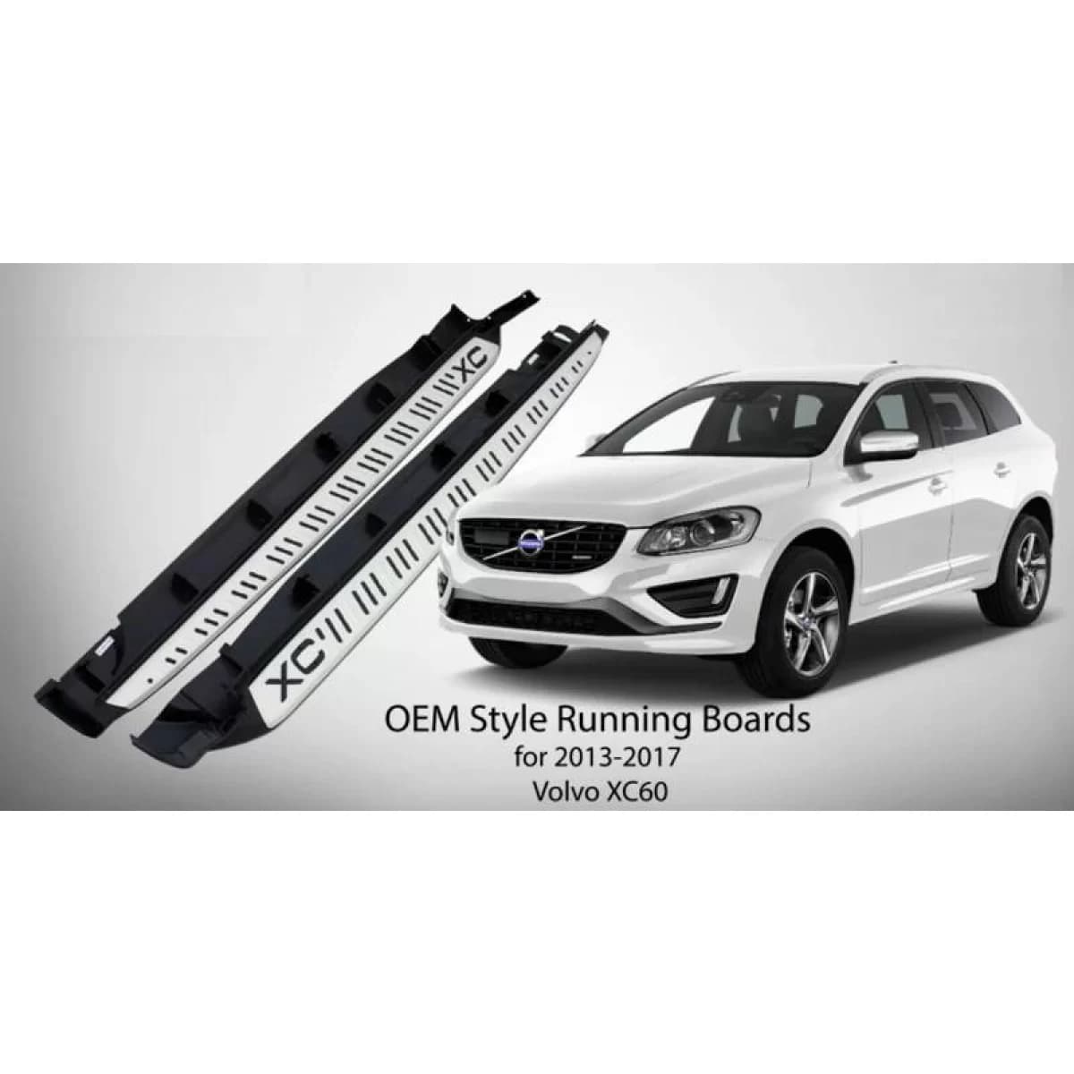 Side Steps Running Boards suitable for Volvo XC60 2014-2017 2 Pcs