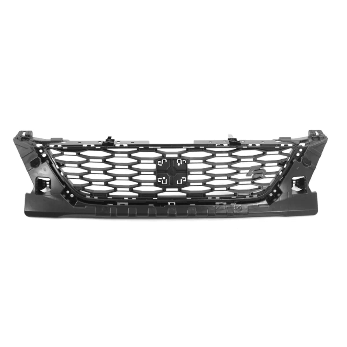 Front Grille suitable for Seat Leon FR 13-17 Honeycomb Black 1pc