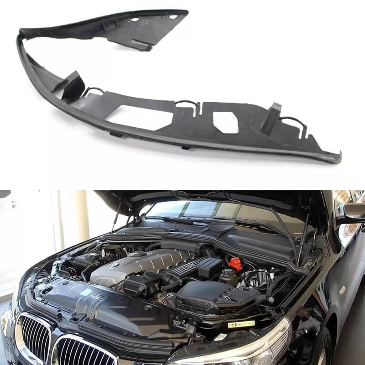 Headlight Headlamp Right Gasket Seal Set Suitable For BMW 5 Series E60 Facelift 07-10 Sedan / Touring 1 Pc
