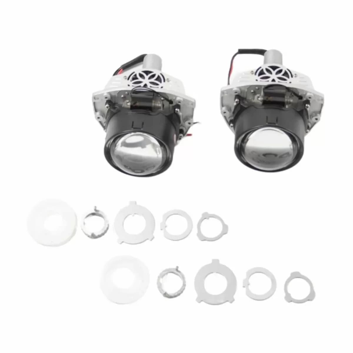 Bi-Led Headlights Projectors suitable for Retrofit 3.0" Aozoom M8 Y3 60W / 67W 2 Pieces