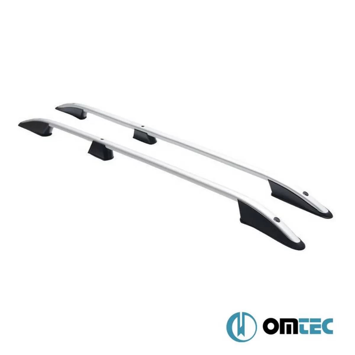 Roof Bars Railing suitable for Citroen Berlingo 2019- MVN K9 / Fiat Doblo 2022- MVN K9 / Opel Combo 2019- MVN V / Peugeot Partner 2019- MVN K9 / Toyota Proace City Cargo 2019- VAN I Silver 2 Pieces