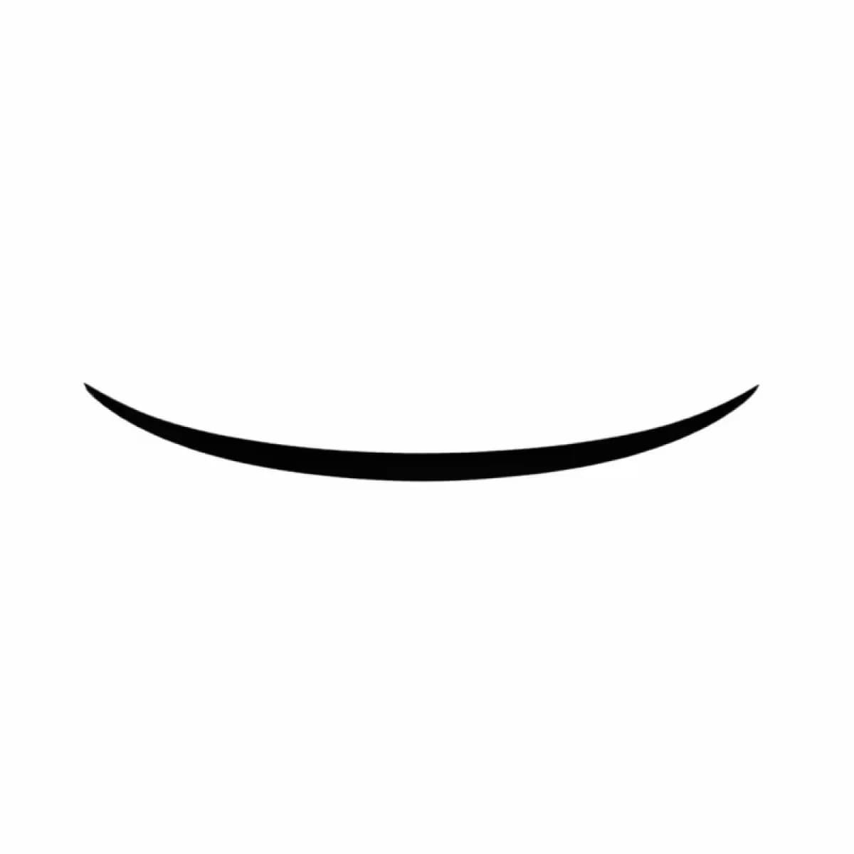 Trunk Spoiler suitable for BMW X4 F26 14-18 Glossy Black from ABS Plastic