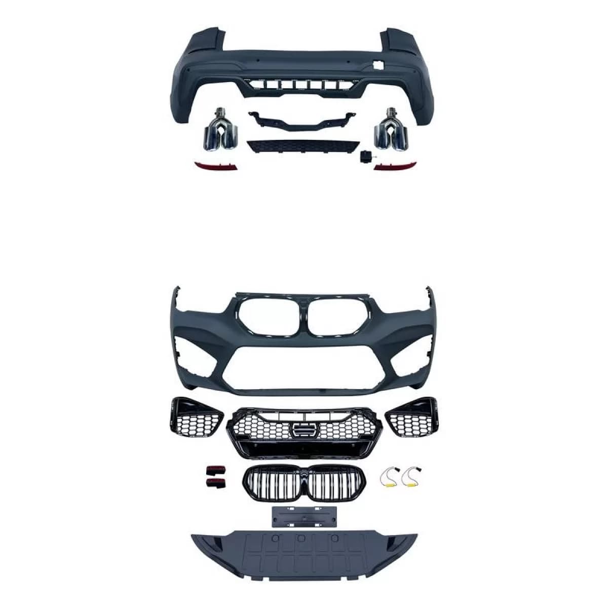 Body Kit suitable for BMW X1 F48 2015-2022 X3M Look